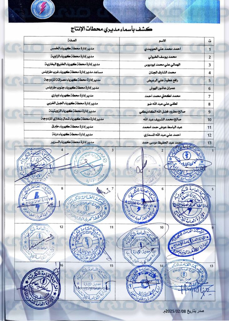 خاص.. العامة للكهرباء تؤكد ل أنها كانت الجهة الأولى التي أبلغت عن وجود عجز وفاقد في إمدادات الوقود