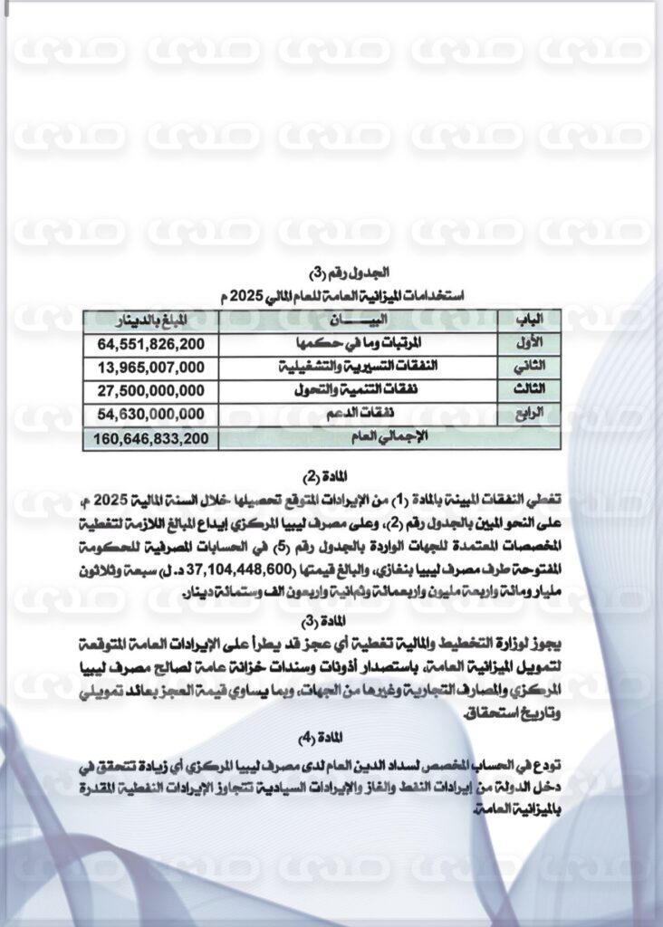 خاص..بأكثر من 160 مليار دينار.. " الاقتصادية" تنشر حصرياً مقترح ميزانية 2025 المحال إلى رئاسة النواب لاعتماده